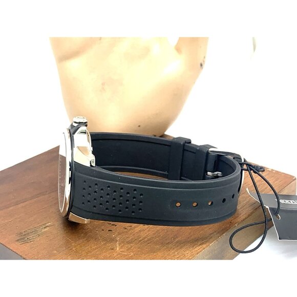 Citizen Men's Watch AW1150-07E Eco Drive Black Dial Date Rubber Band 44mm - Picture 9 of 14